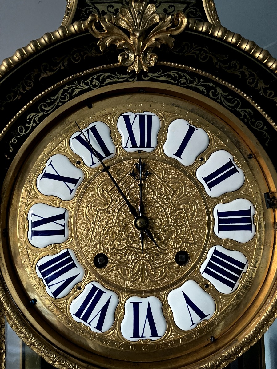 Louis XIV / Régence Period Boulle Cartel Clock-photo-3