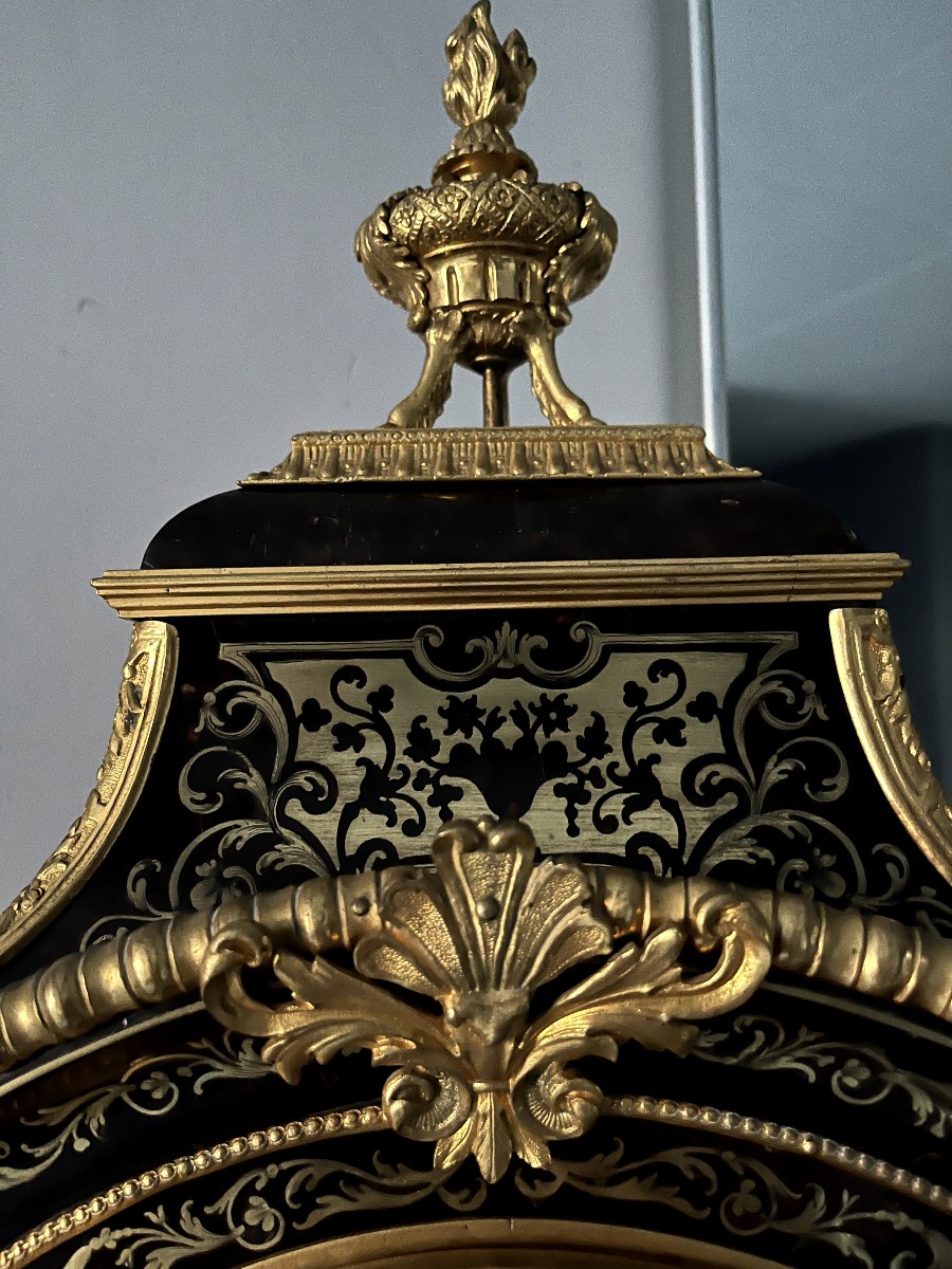 Louis XIV / Régence Period Boulle Cartel Clock-photo-4