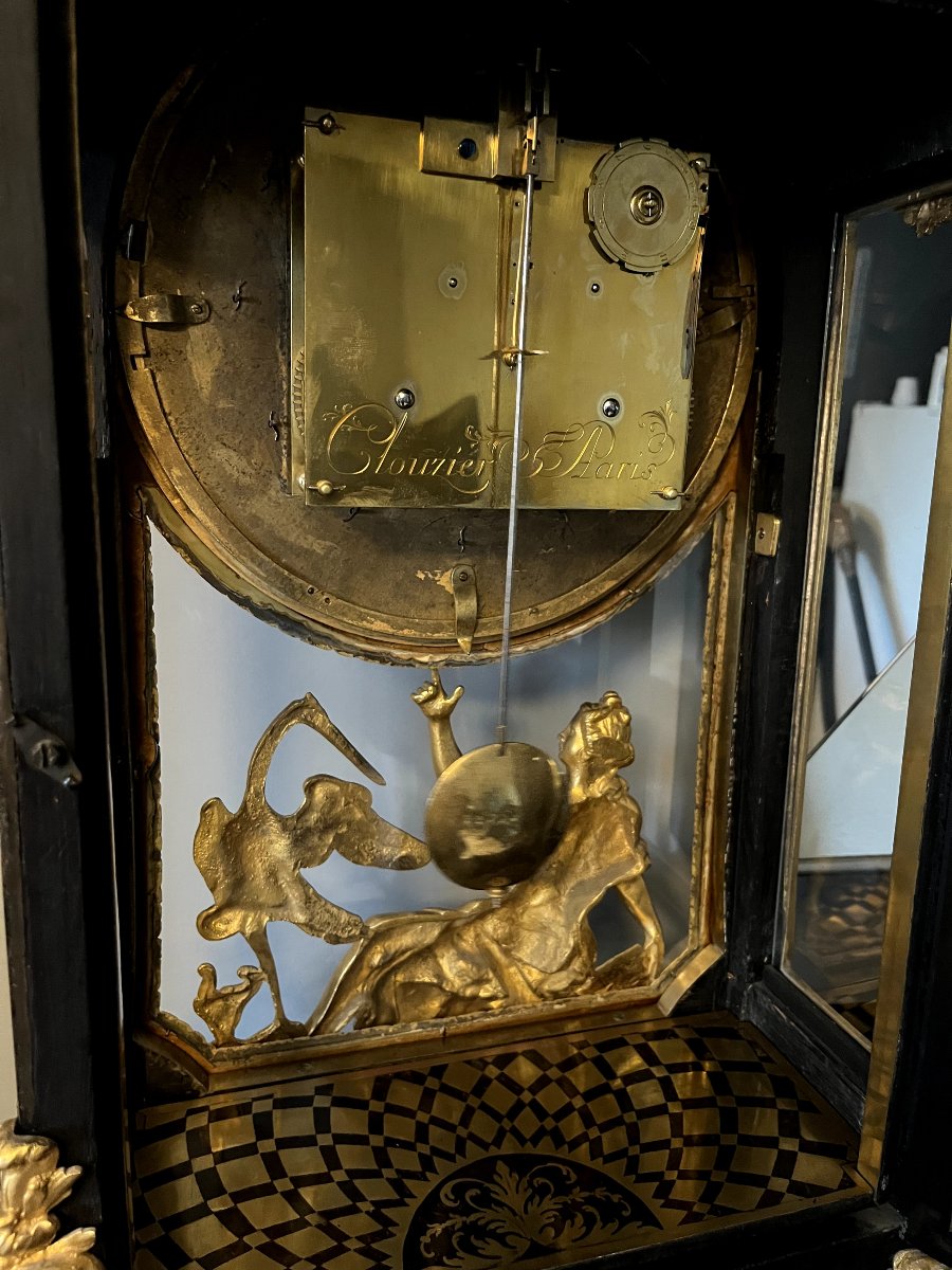 Louis XIV / Régence Period Boulle Cartel Clock-photo-4