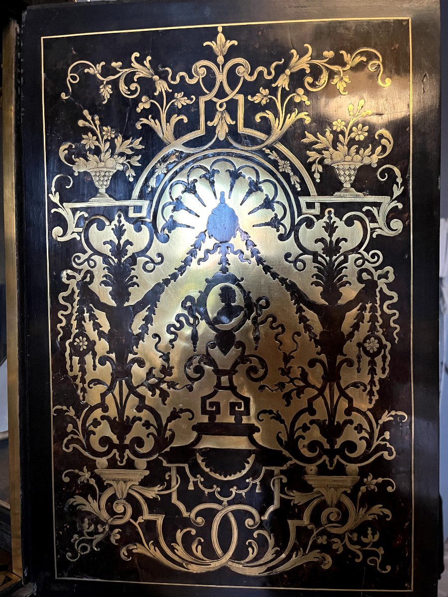 Louis XIV / Régence Period Boulle Cartel Clock-photo-5