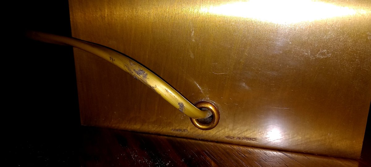 Lampe Iris bronze  Maison Charles -photo-2