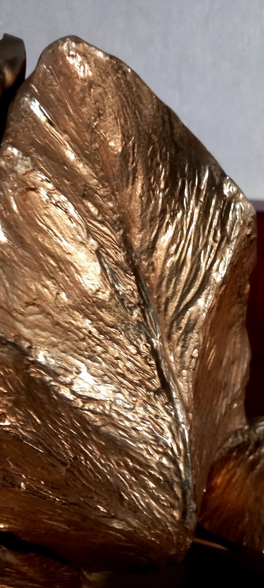 Lampe Iris bronze  Maison Charles -photo-5