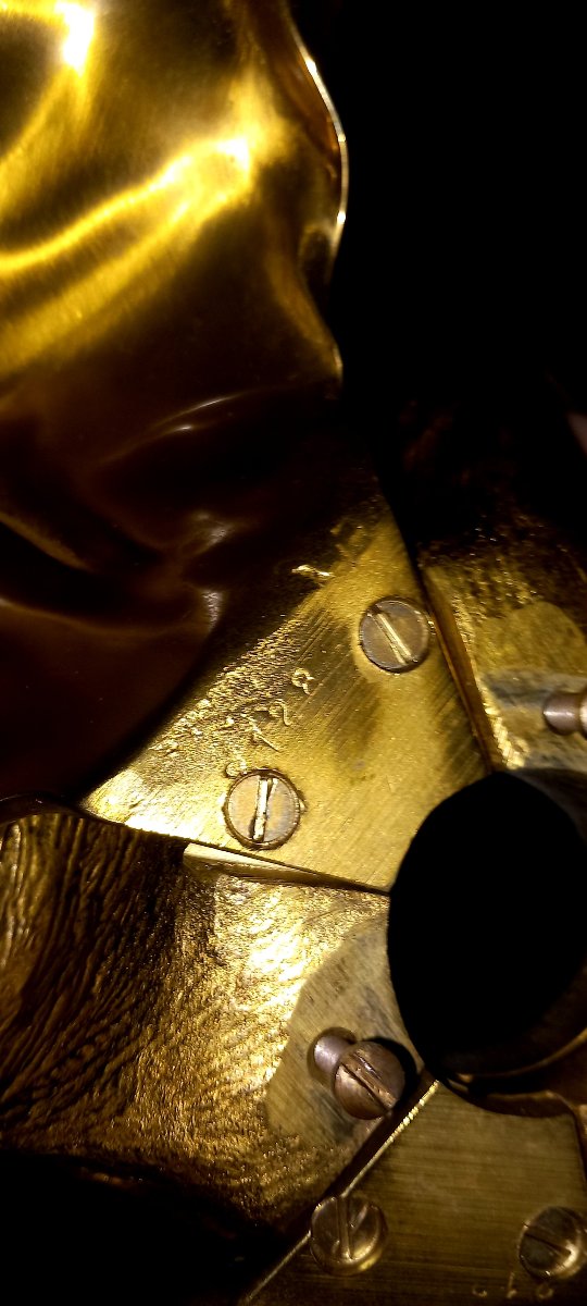 Lampe Iris bronze  Maison Charles -photo-7