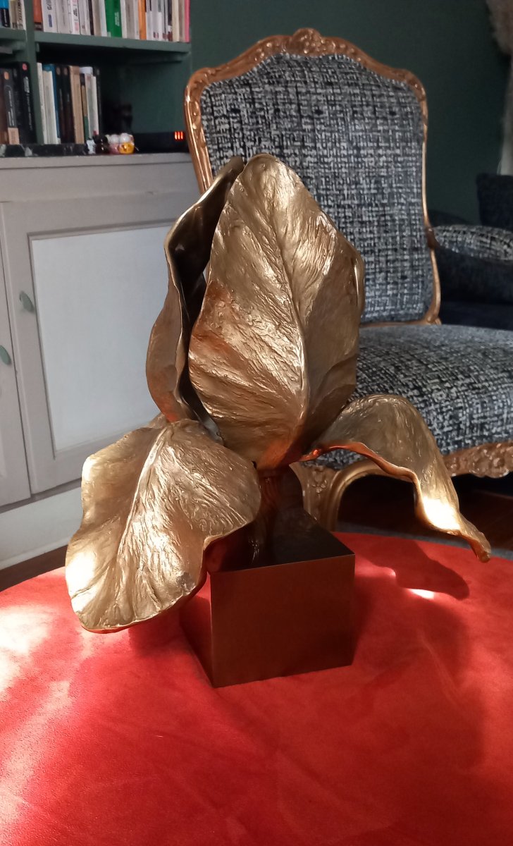 Lampe "Iris" de Christiane Charles – Maison Charles, vers 1965-photo-6