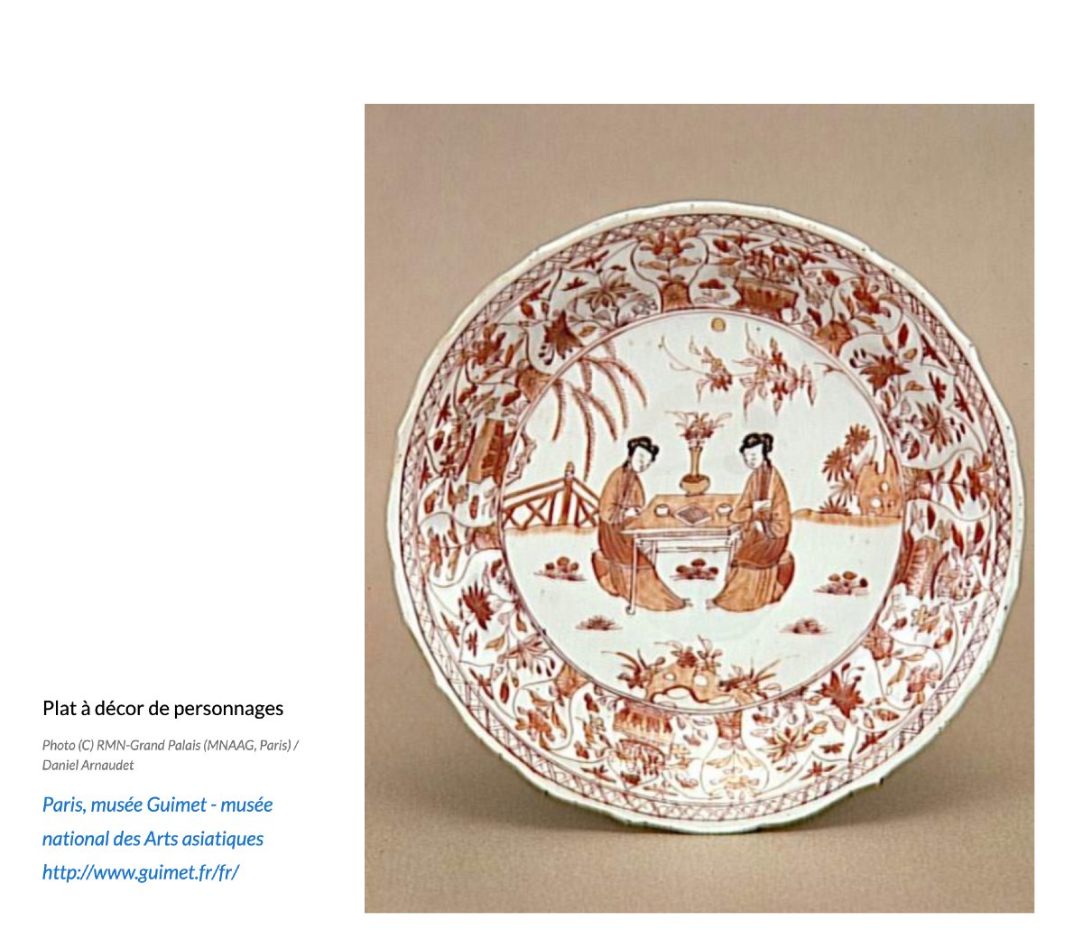 Paire d’Assiettes en Porcelaine "Rouge de Fer", Chine, Époque Kangxi (1662–1722)-photo-1