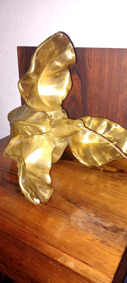Lampe "Iris" de Christiane Charles – Maison Charles, vers 1965 -photo-3