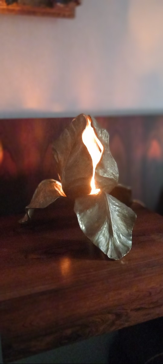 Lampe "Iris" de Christiane Charles – Maison Charles, vers 1965 -photo-4