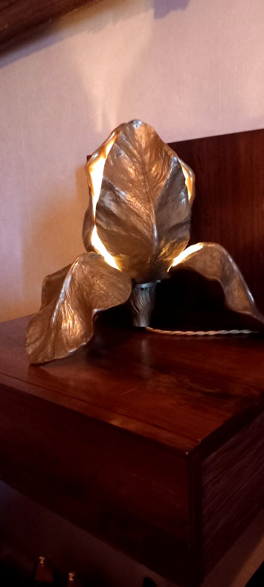 Lampe "Iris" de Christiane Charles – Maison Charles, vers 1965 -photo-3