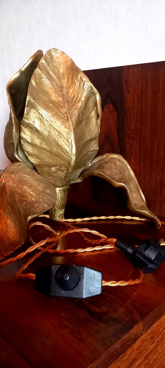 Lampe "Iris" de Christiane Charles – Maison Charles, vers 1965 -photo-4