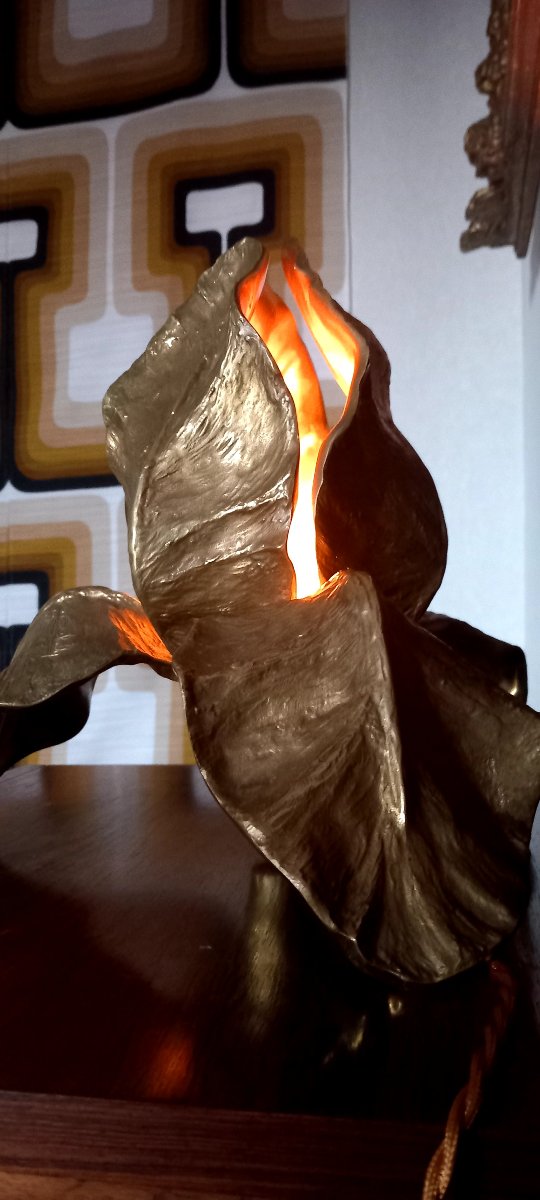Lampe "Iris" de Christiane Charles – Maison Charles, vers 1965 -photo-7