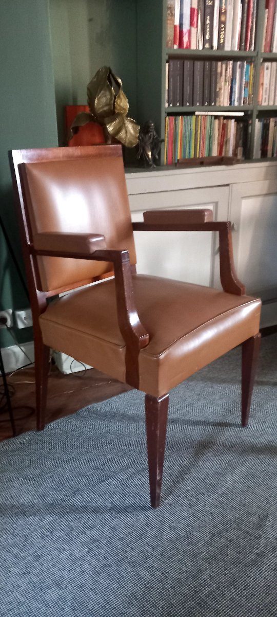 Arbus-style Armchair - Circa 1940-photo-2