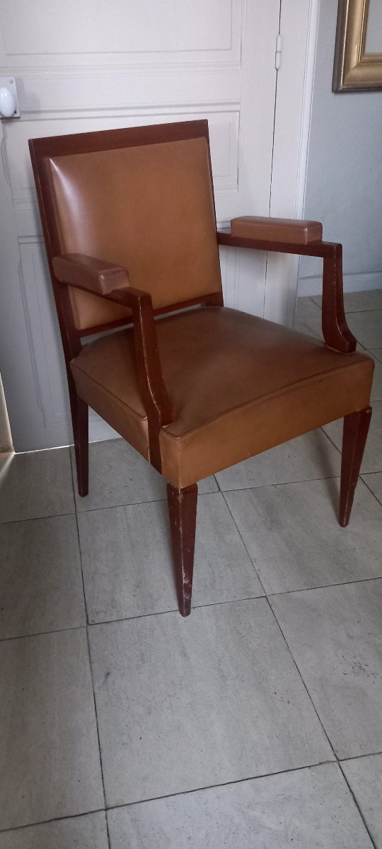 Arbus-style Armchair - Circa 1940-photo-4
