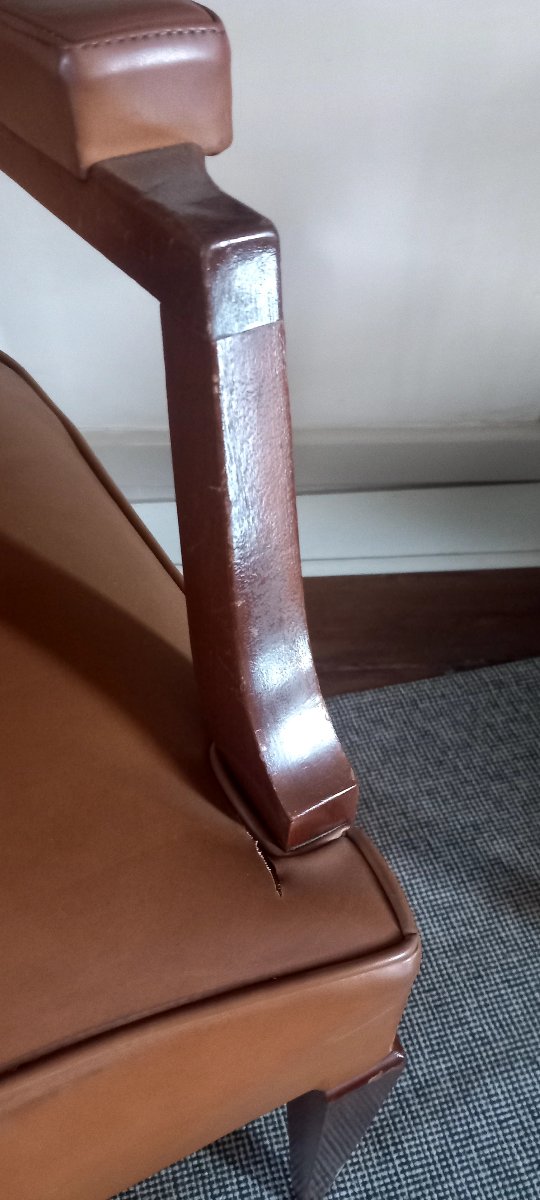 Arbus-style Armchair - Circa 1940-photo-8