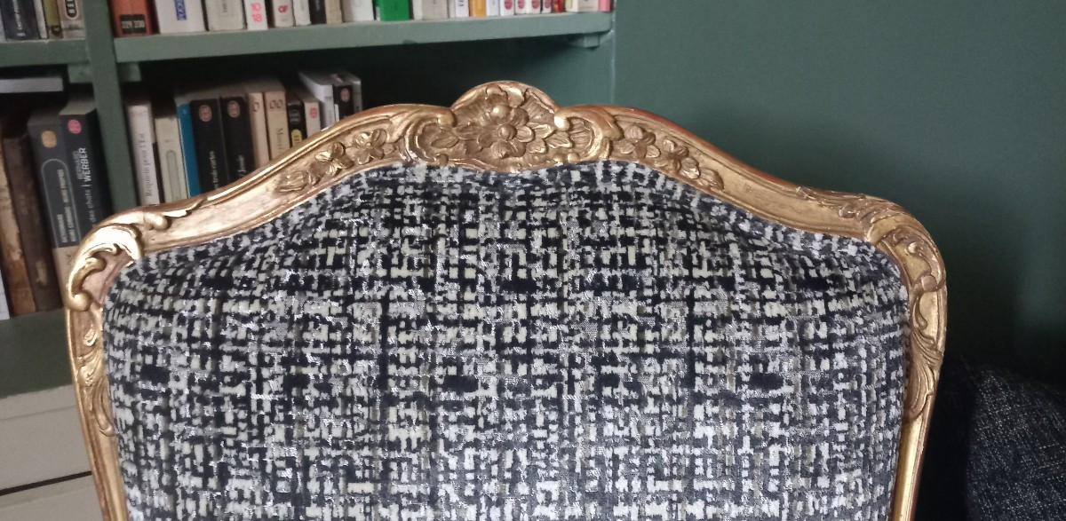 Paire de fauteuils Louis XV - À la reine-photo-3
