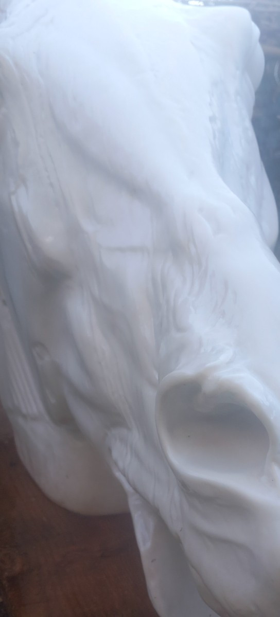 The Quadriga Of Selene - Monumental Suite Of 4 Horse Heads From The "parthénon" By Phidias-photo-2