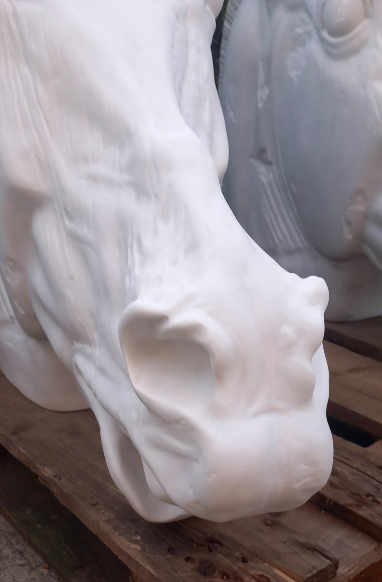 Selene Quadriga – Monumental Suite Of Four Horse Heads After The Parthenon-photo-7