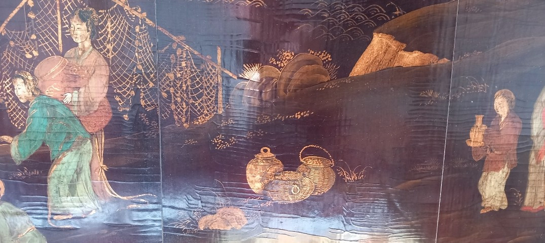 Chinese Lacquer Panel, Maison Jansen Taste-photo-2