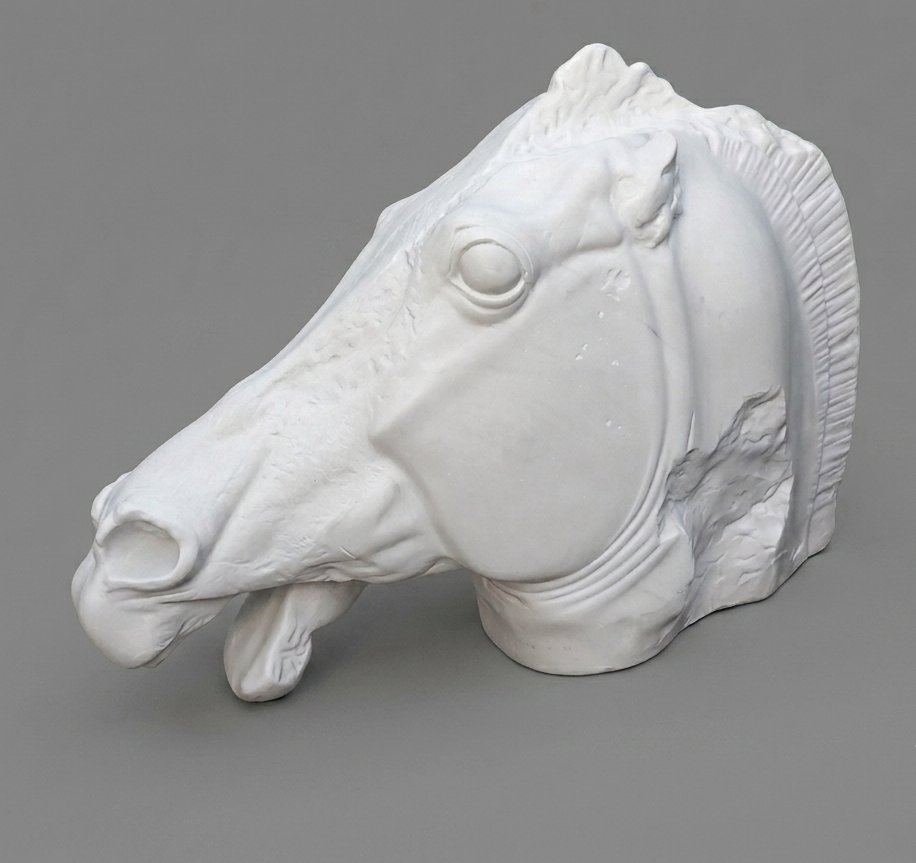 Cheval – Parthénon - Marbre sculpture 