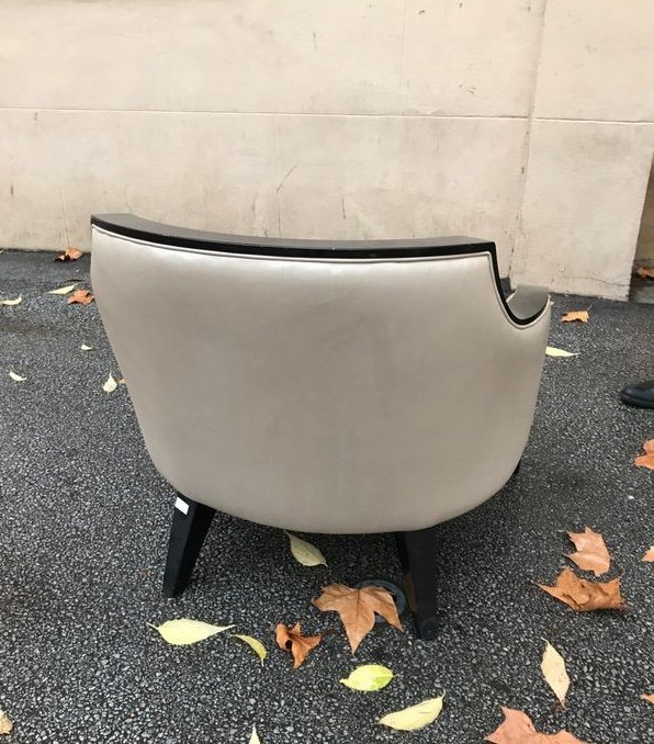 Art Deco-style Armchair -photo-2