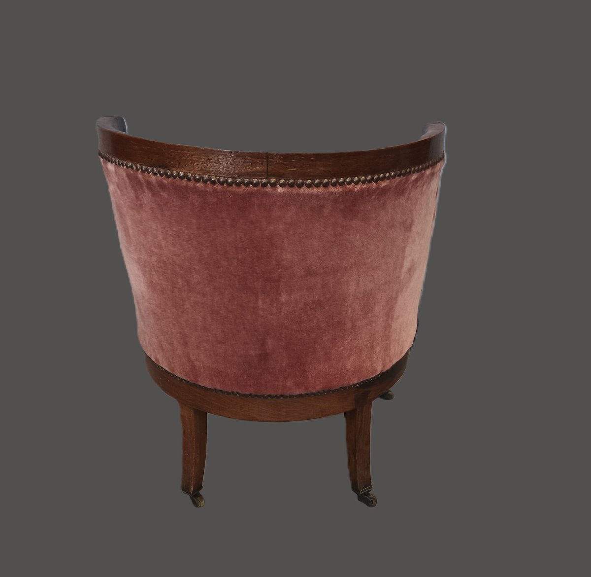 Walnut Gondola Armchair, Early 19th Century—directoire–empire -photo-2