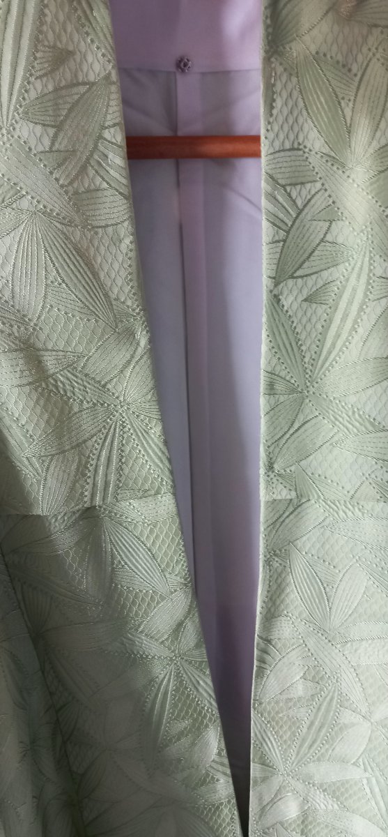 Kimono de soie  - Japon- Période Showa-  XX -photo-3