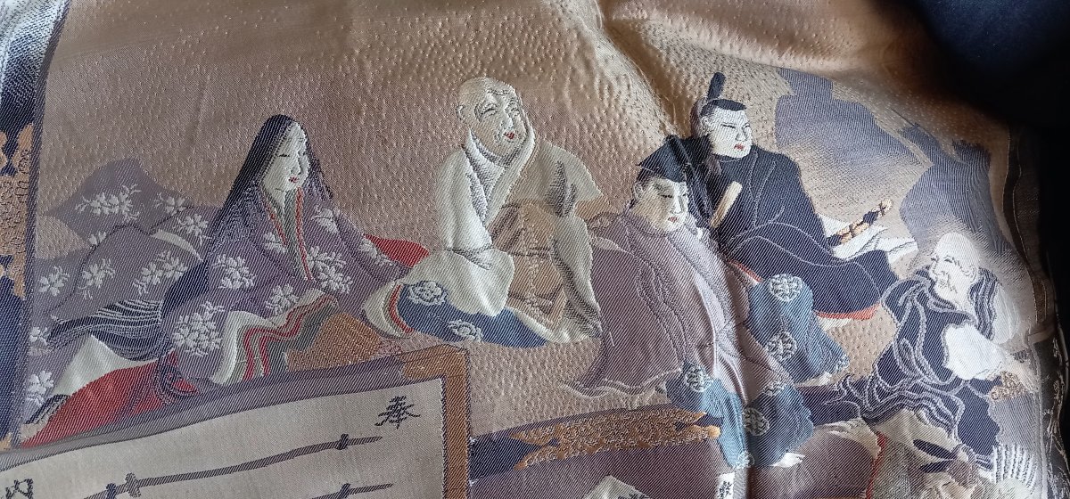 Haori—men's Black Silk Kimono -photo-3