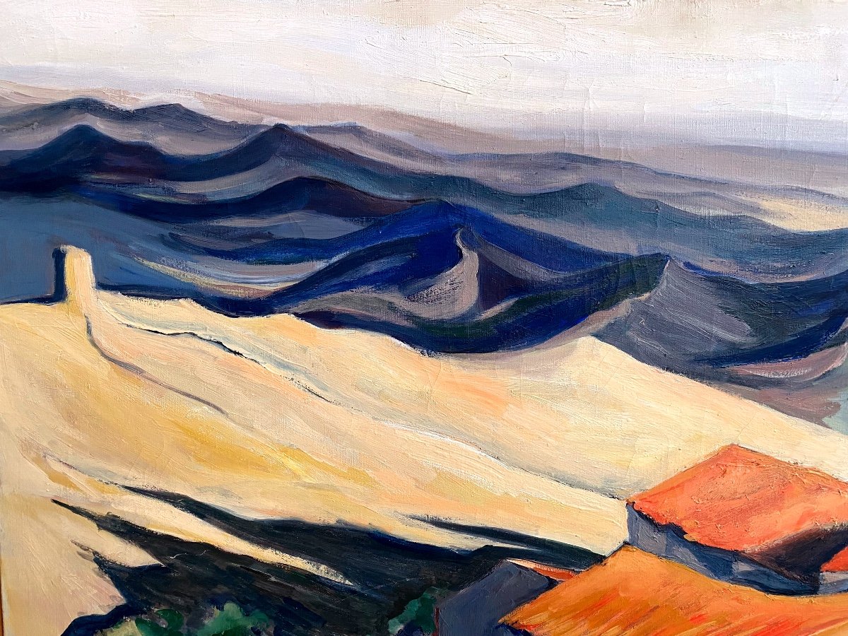 Huile Sur Toile  Philippe Mainie  (1928-2002)-photo-4
