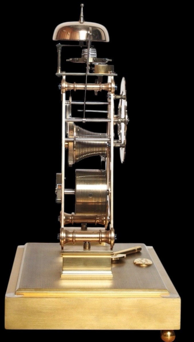 Dent Of London Skeleton Clock – Limited Edition – 45 Cm-photo-5