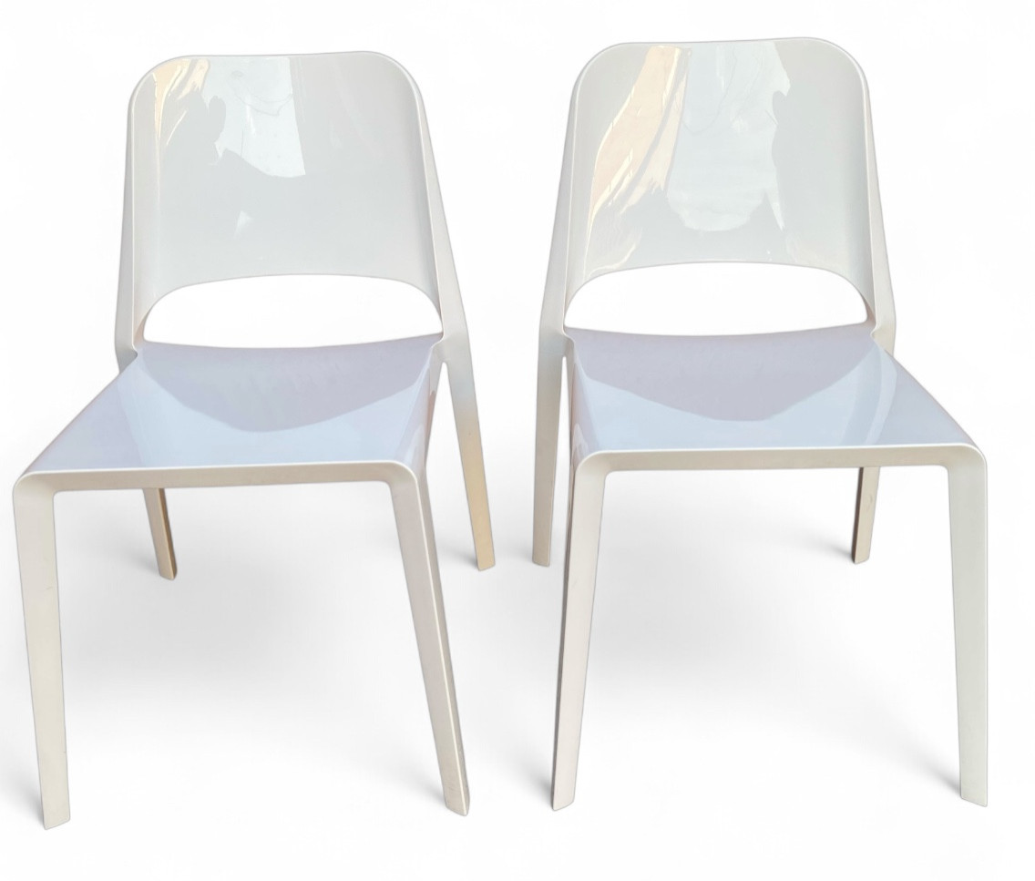 Roberto Barbieri For Zanotta “kate” Set Of 2 Chairs, Italian Design 20th Century
