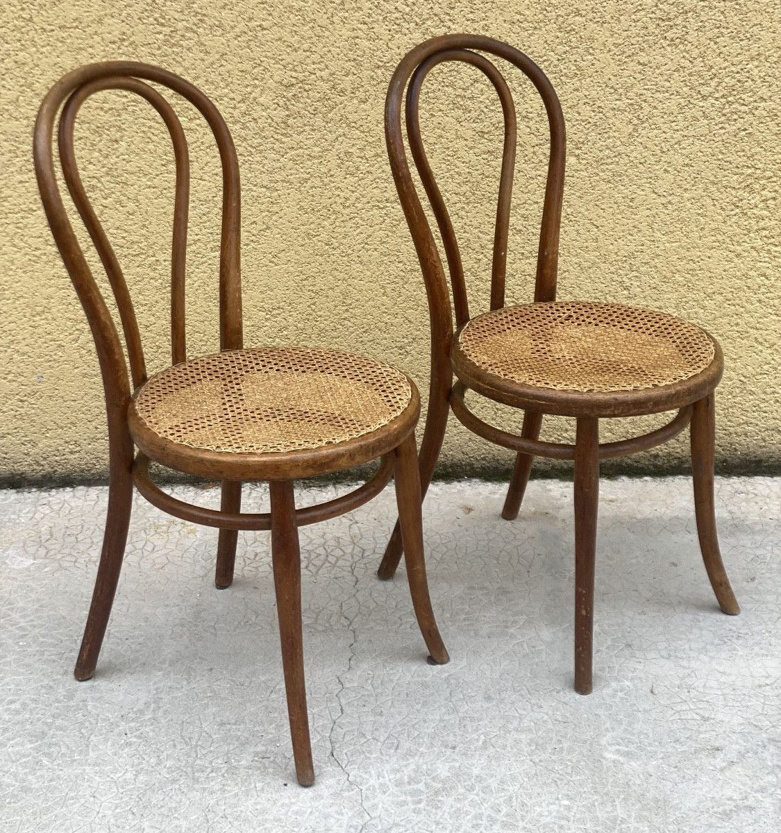 Lot de 2 chaises bistrot Thonet n°14 – Authentiques
