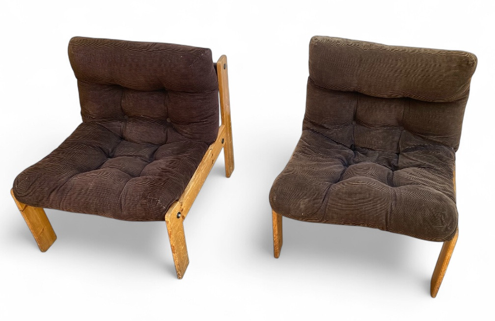 Pair Of Vintage Neapel Armchairs, Circa 1960-photo-2