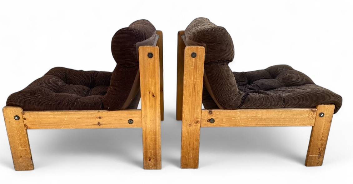 Pair Of Vintage Neapel Armchairs, Circa 1960-photo-3