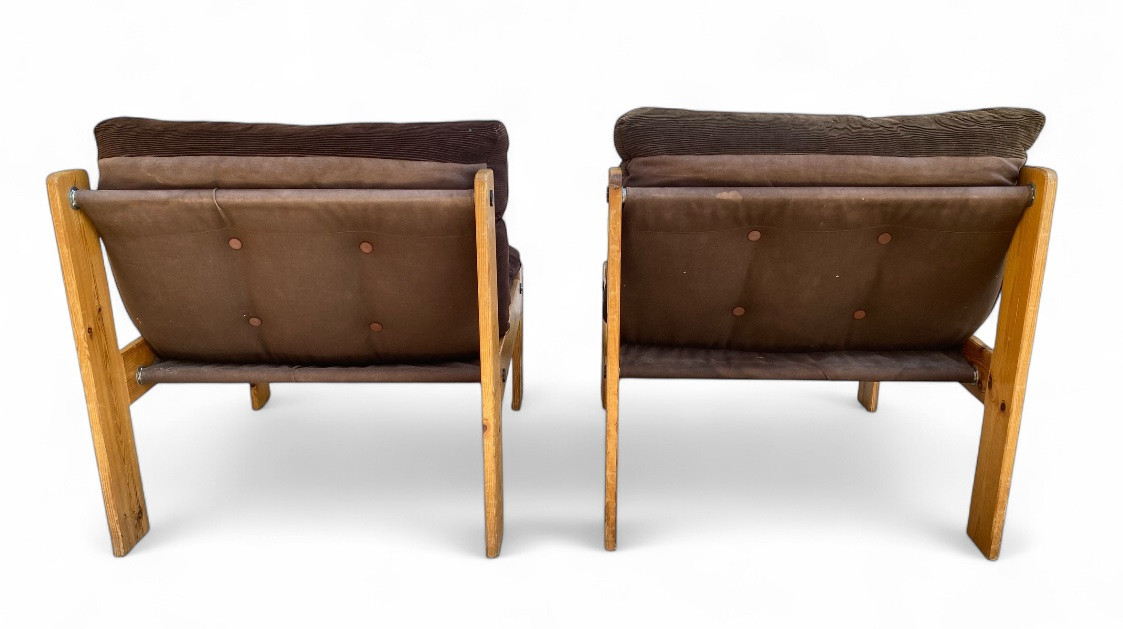 Pair Of Vintage Neapel Armchairs, Circa 1960-photo-4