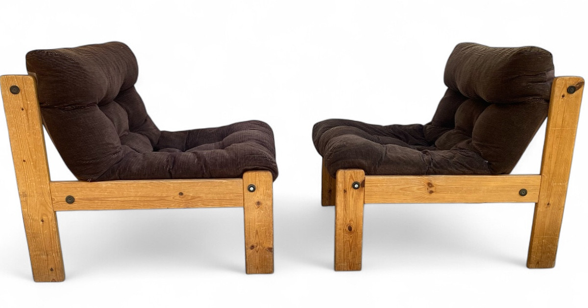 Pair Of Vintage Neapel Armchairs, Circa 1960