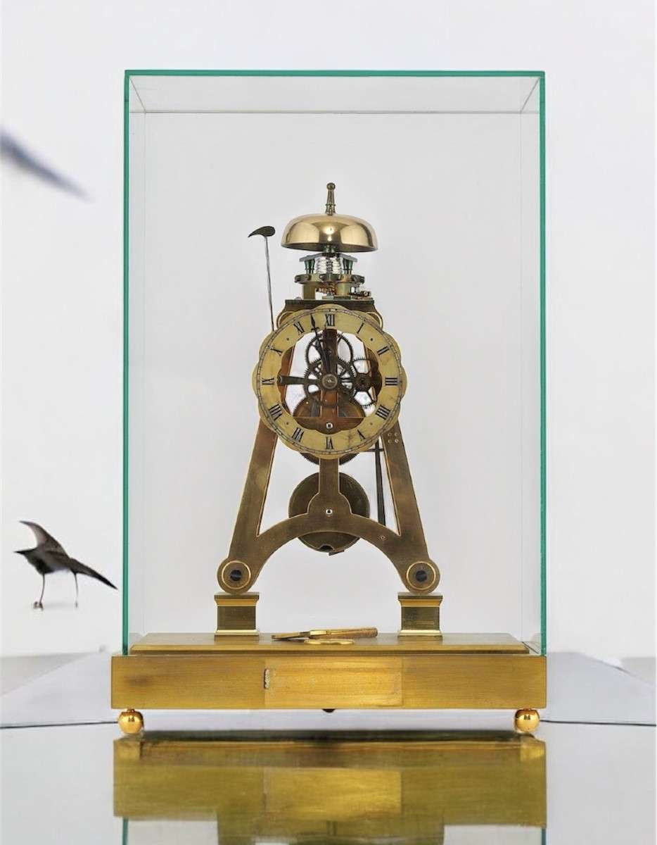 Dent London Skeleton Clock – Limited Edition, Rare Collector’s Item-photo-2