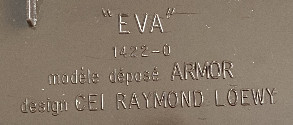 Vintage “eva” Letter Tray – Raymond Loewy For Armor (1970s)-photo-2