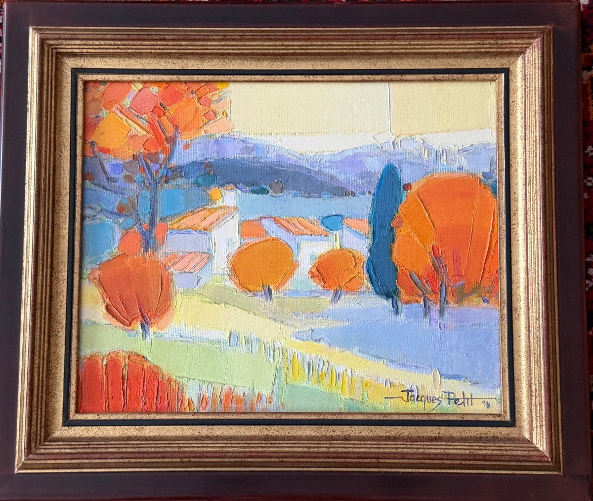 Original Painting By Jacques Petit - -photo-2