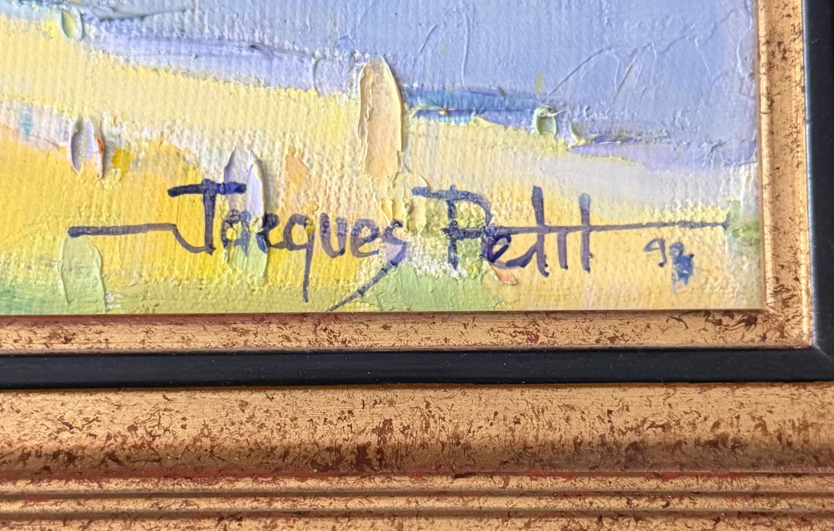 Original Painting By Jacques Petit - -photo-4