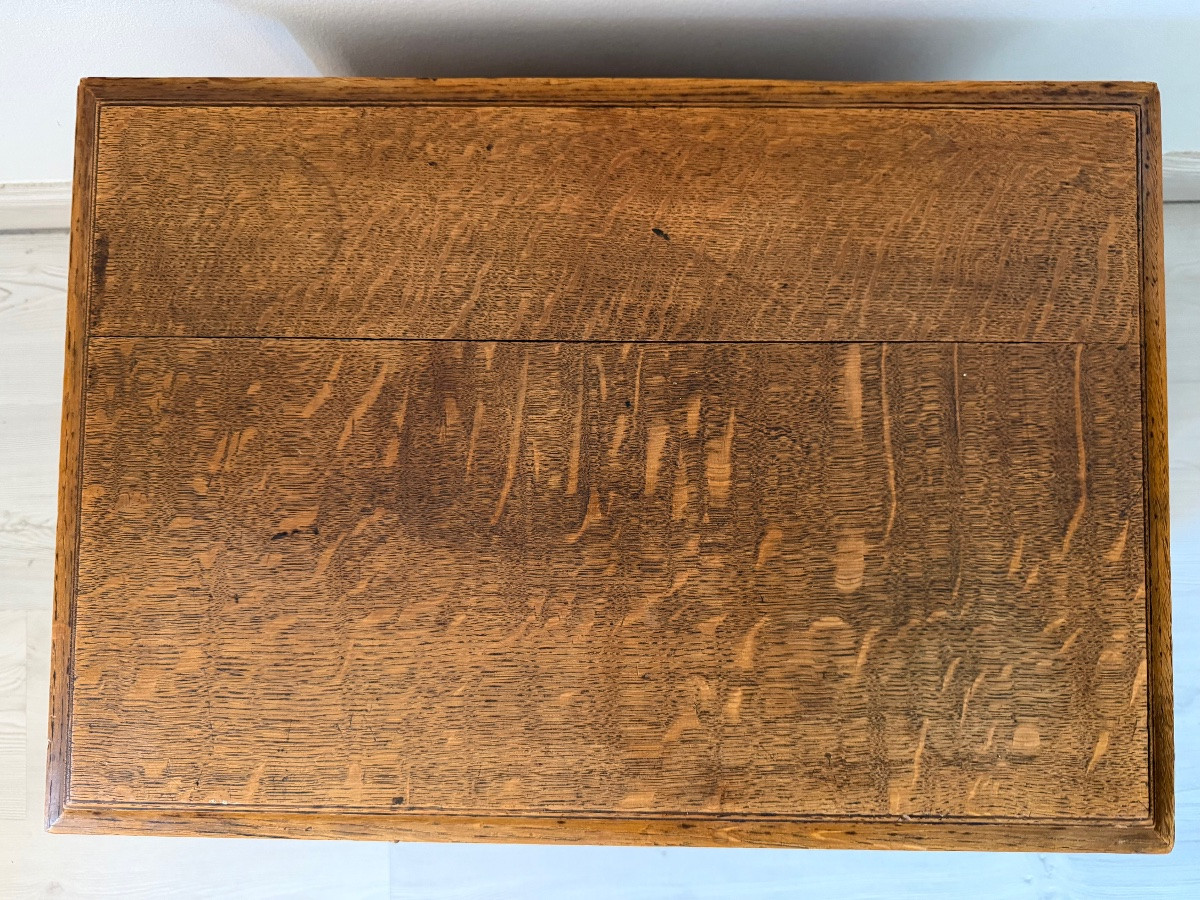 Coffret Ménagère Christofle Solid Wood 6 Drawers Velvet 54x37x41 Cm Empty-photo-3