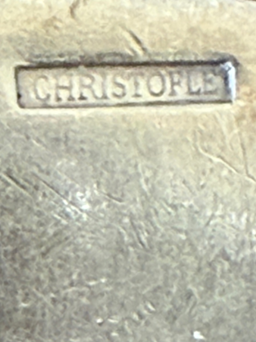 Christofle - Marot Bérain Model With Shell Decoration-photo-8