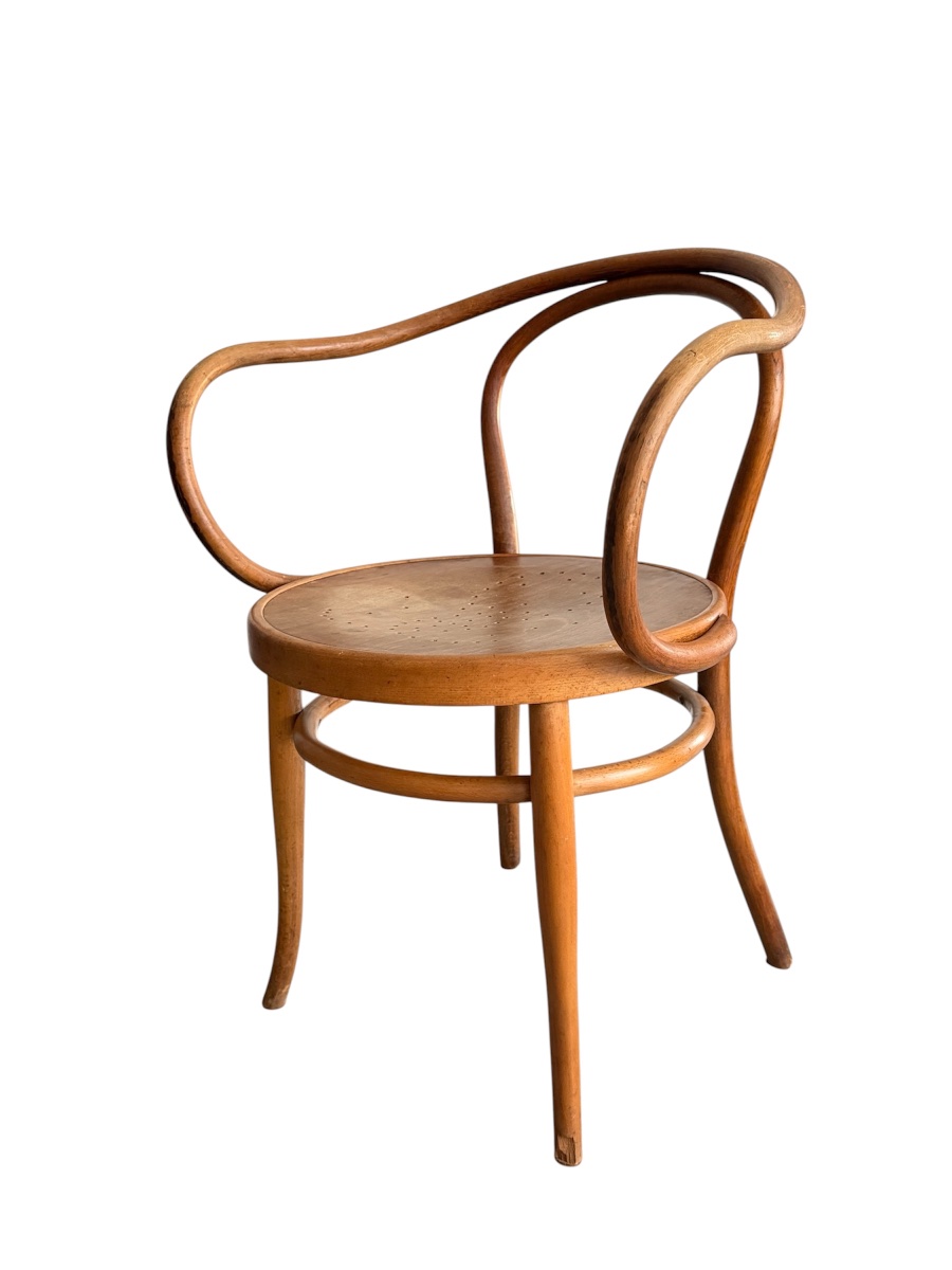 Antique Jacob & Josef Kohn Armchair N°712 - Bentwood - Authentic Vintage-photo-3