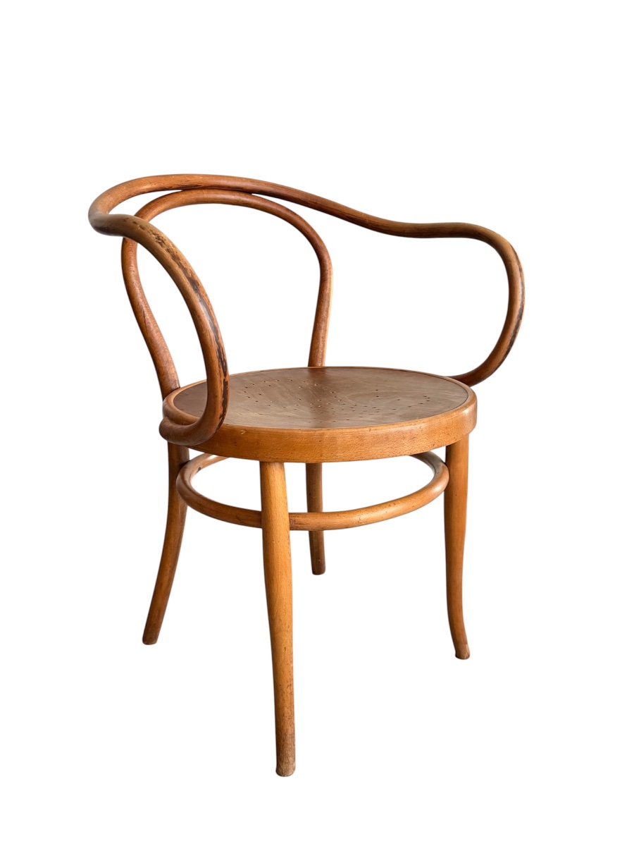 Antique Jacob & Josef Kohn Armchair N°712 - Bentwood - Authentic Vintage
