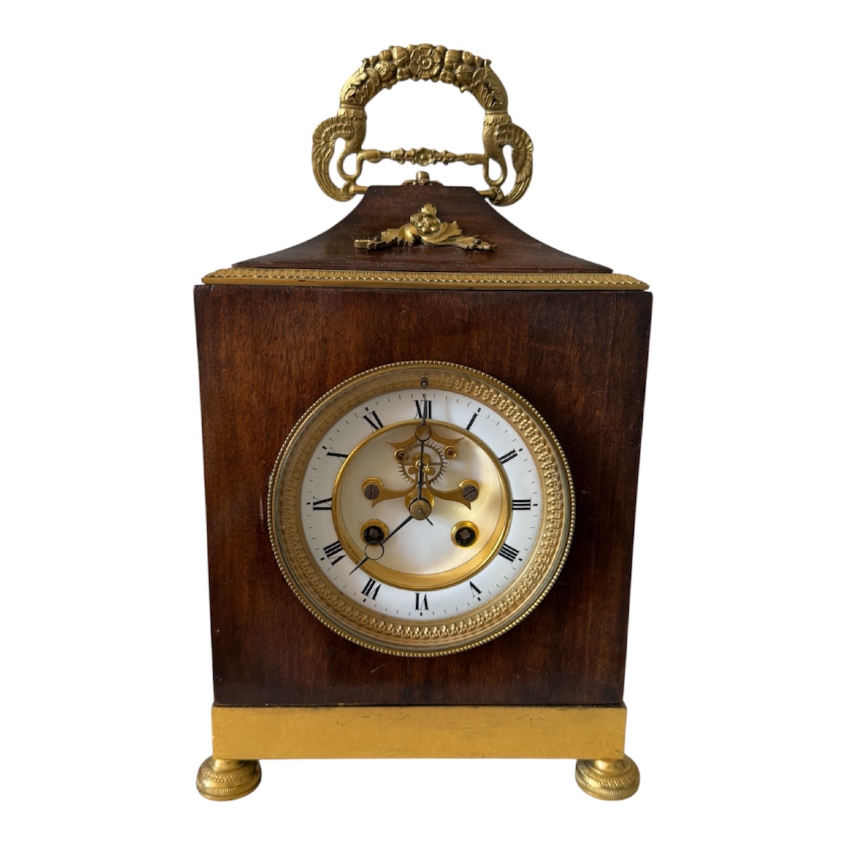 Empire Style Terminal Clock - Samuel Marti & Cie-photo-1