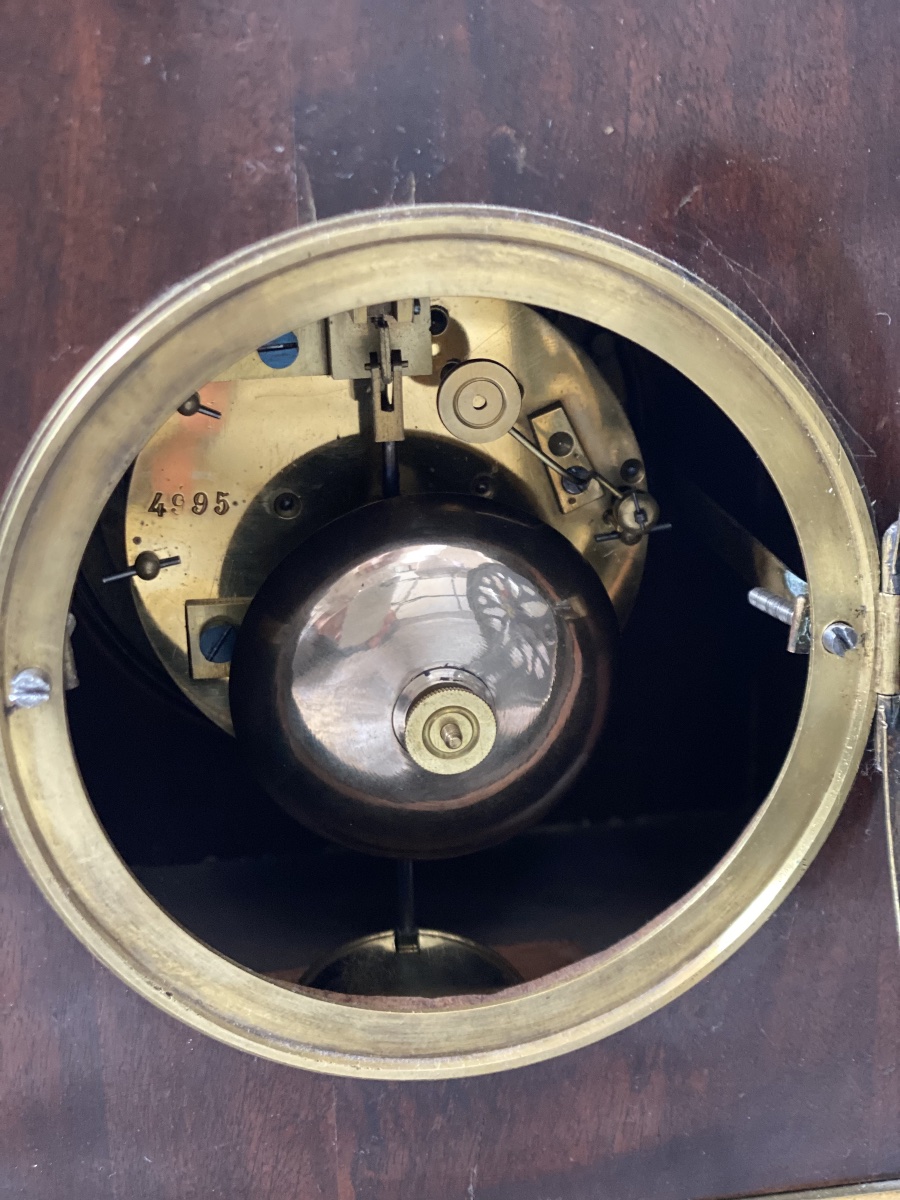 Empire Style Terminal Clock - Samuel Marti & Cie-photo-3