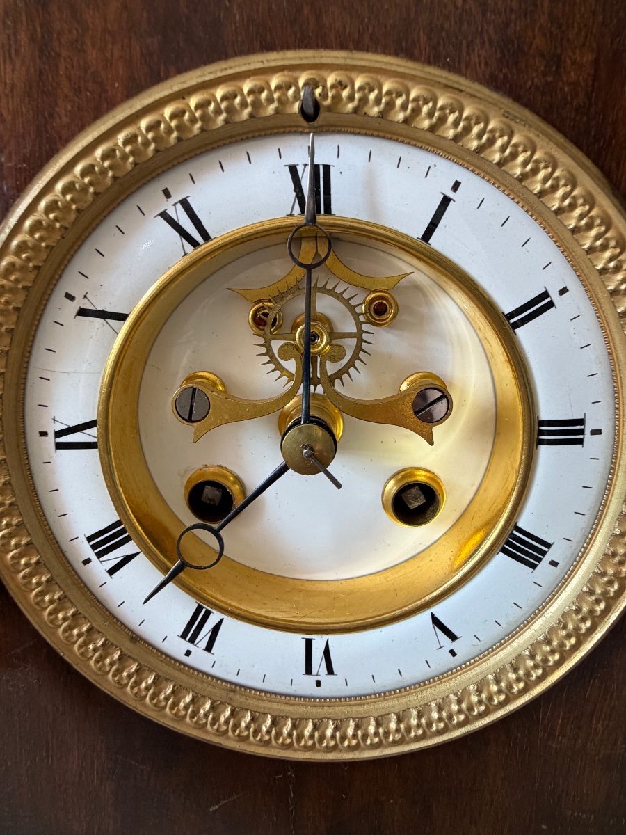 Empire Style Terminal Clock - Samuel Marti & Cie-photo-5