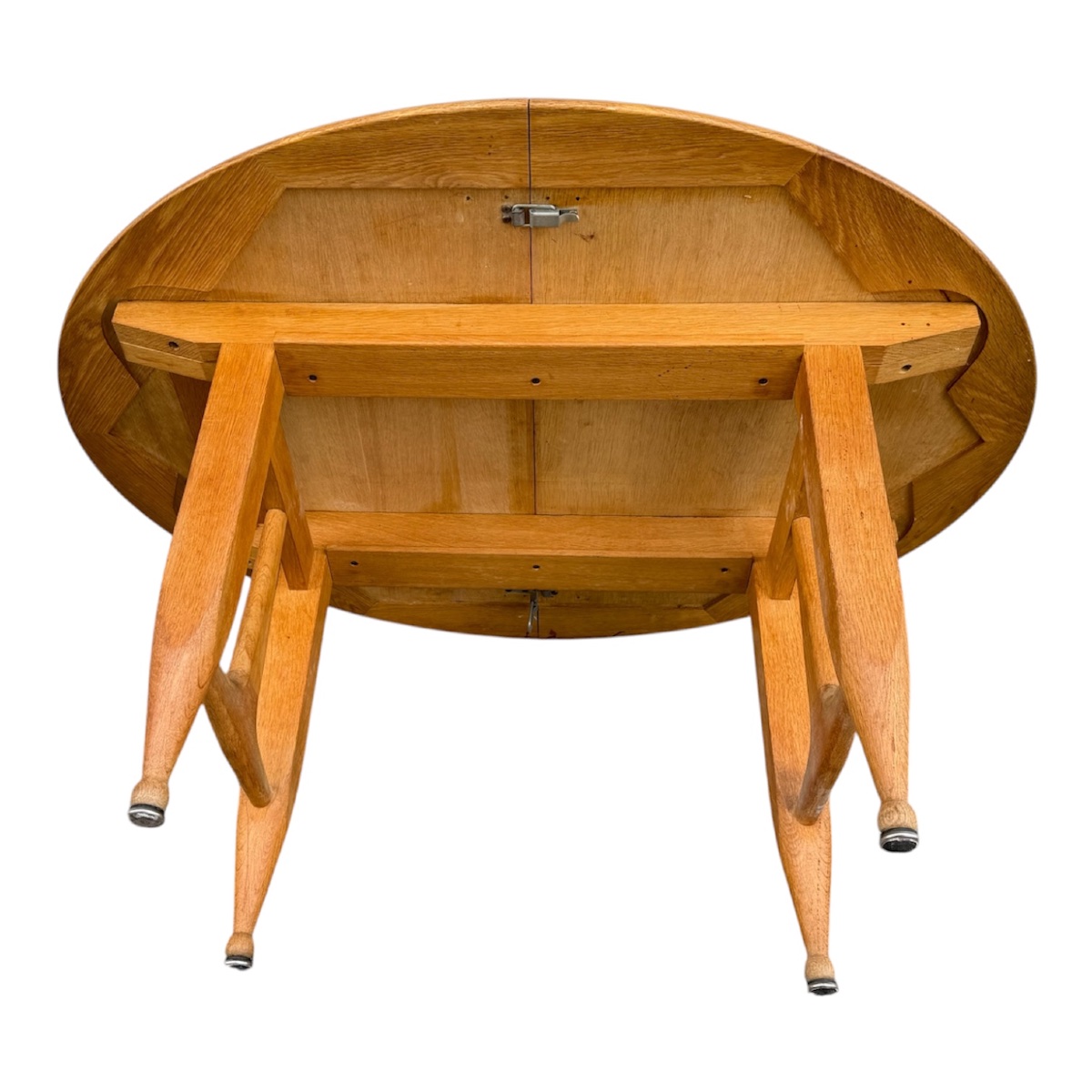 Guillerme & Chambron Dining Table - Oak - 1960s-photo-1