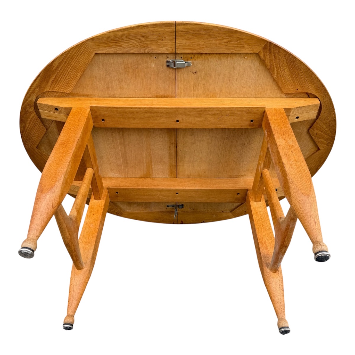 Guillerme & Chambron Dining Table - Oak - 1960s-photo-2