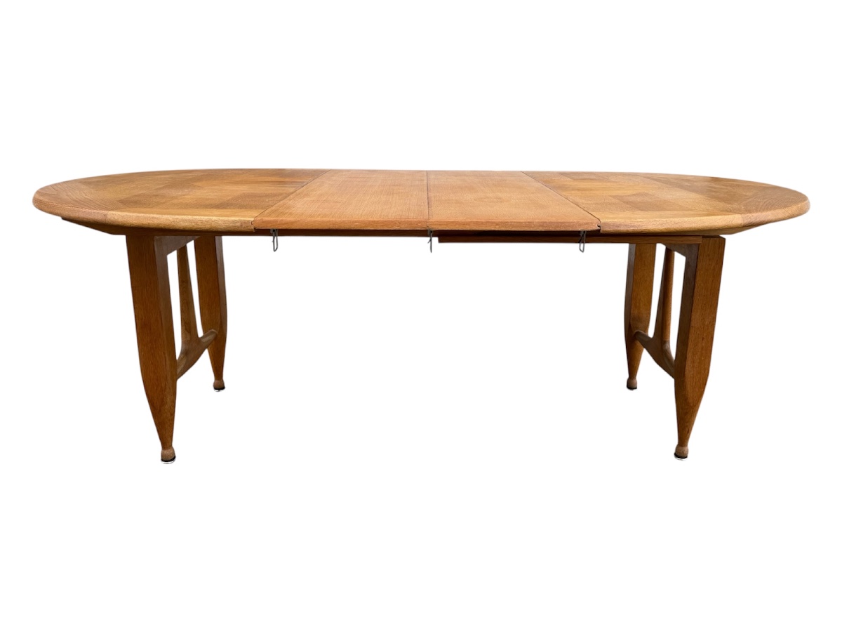 Guillerme & Chambron Dining Table - Oak - 1960s-photo-5