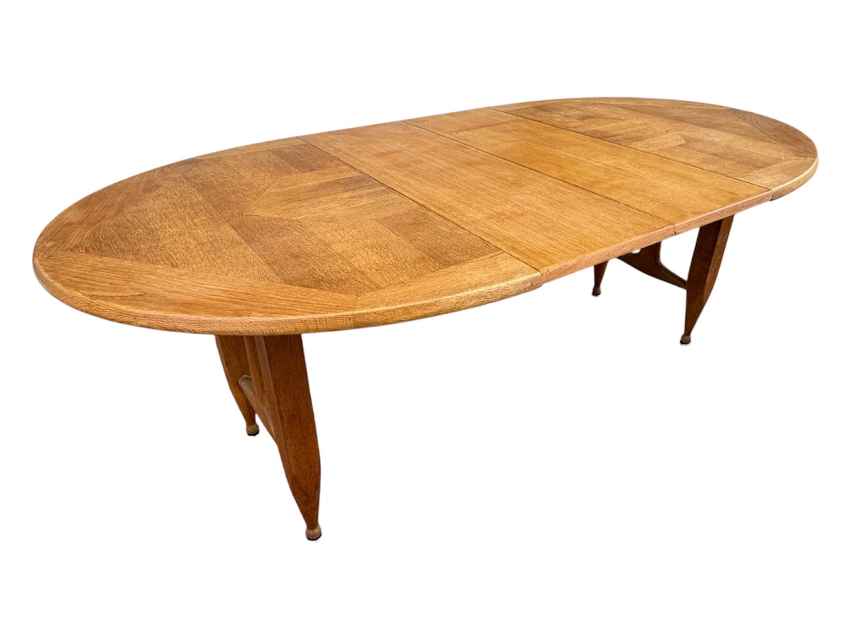 Guillerme & Chambron Dining Table - Oak - 1960s-photo-6
