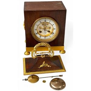 Antique Samuel Marti Clock – Bronze Medal – Circa 1880 – To Be Restored